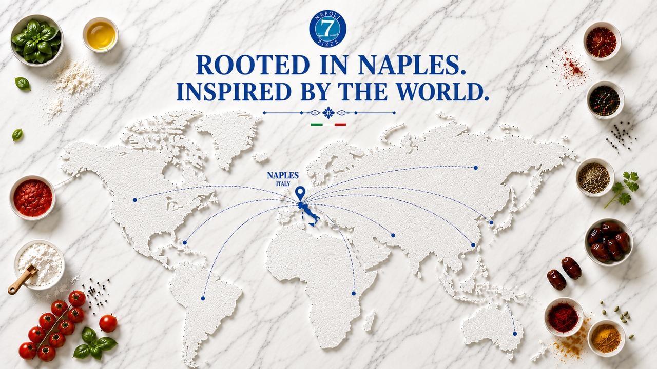 Rooted in Naples, inspired by the world — the Napoli 7 philosophy